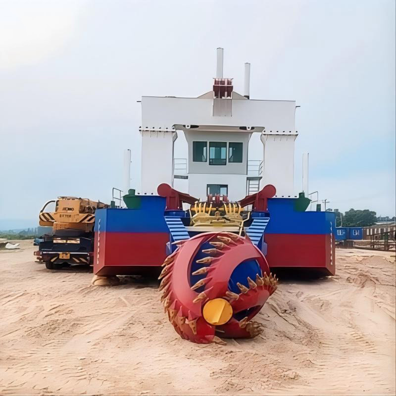 I-Cutter Suction Dredger - I-Powerine Riverine ne-Marine Excavator
