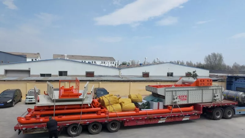 Phinda i-oda evela e-Asia Ephakathi! I-Jinqi Gold Mining Screen Unit Ithunyelwe